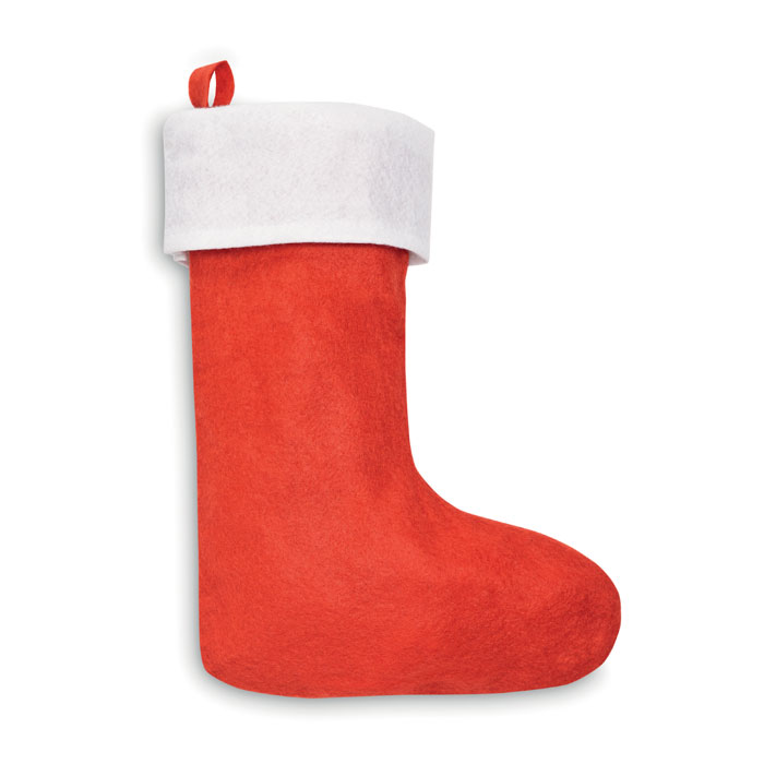 NOBO – Calza di Natale in PP color rosso