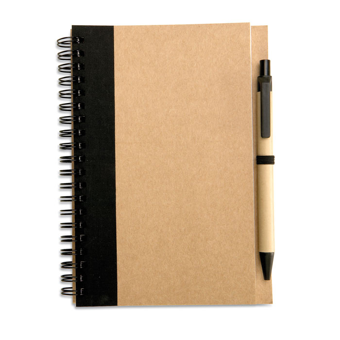 SONORA PLUS – B6 recycled notebook with matching pen