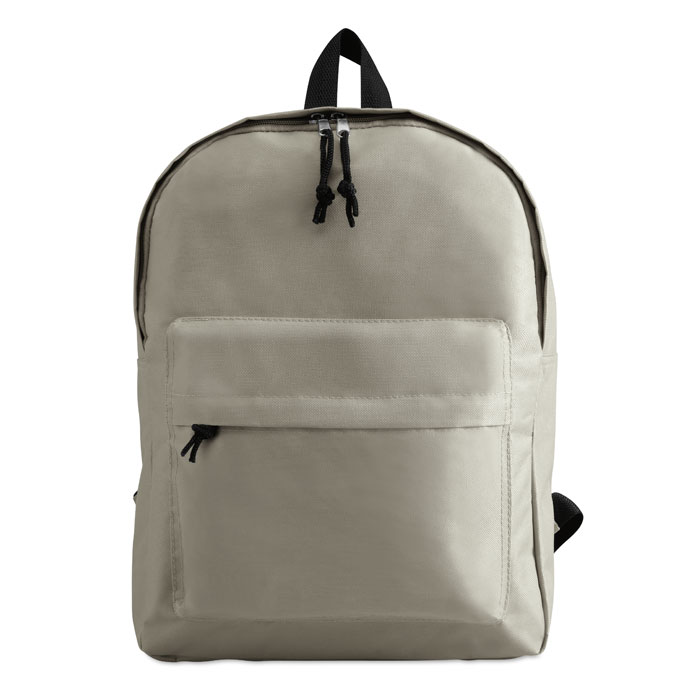 BAPAL – Zaino con tasca esterna a zip in poliestere 600D