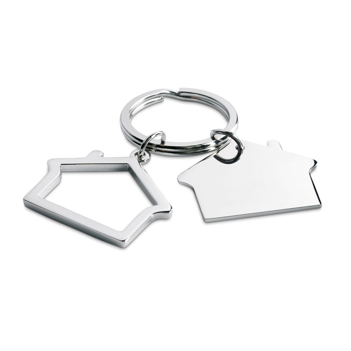 SNIPER – House-shaped metal key ring