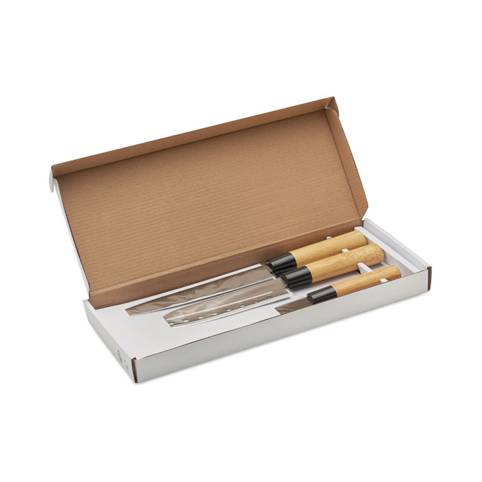 TAKI – Set 3 coltelli in stile giapponese