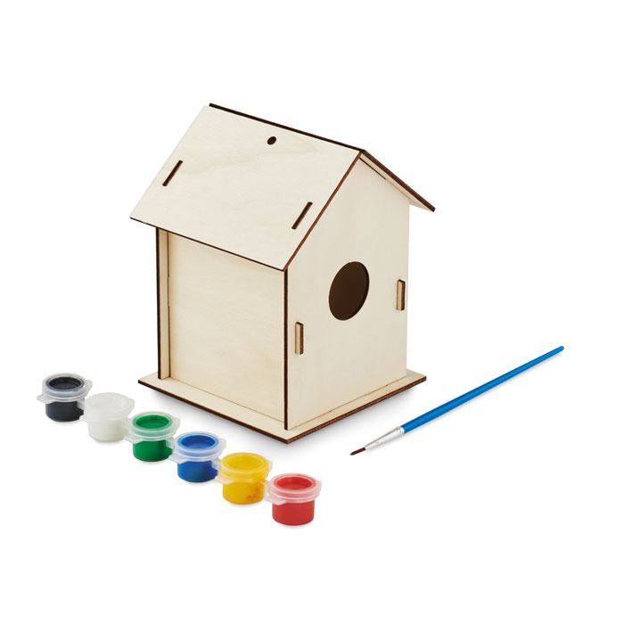 PAINTHOUSE – Kit fai da te per casetta di uccelli in legno