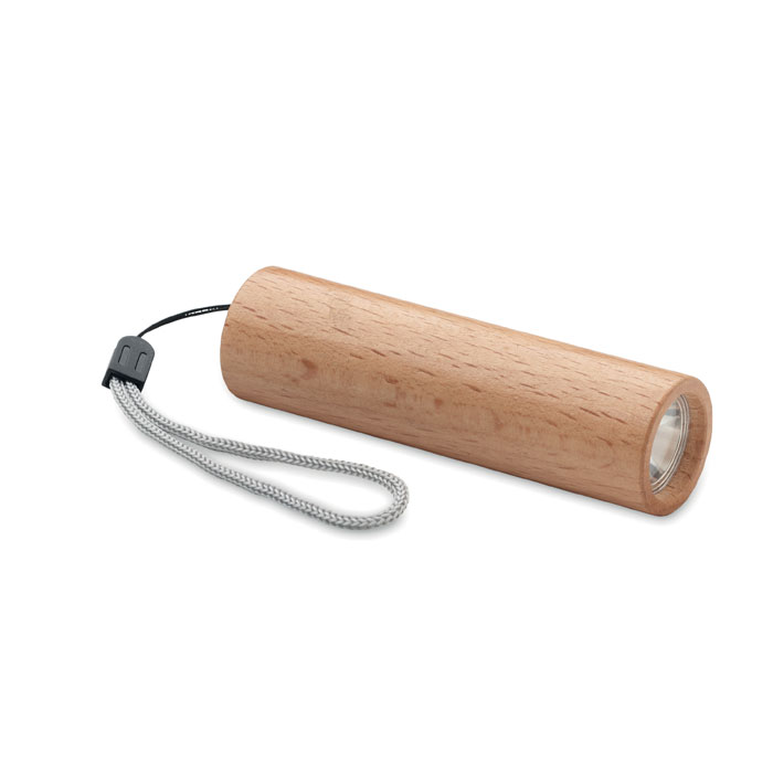LITE – Torcia ricaricabile in legno di faggio