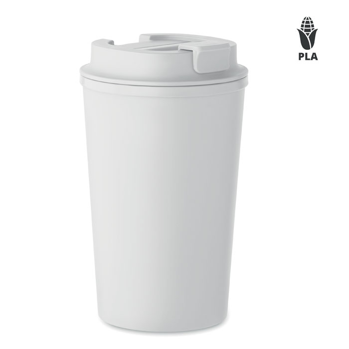 BEIBAKU – Bicchiere doppio strato in PLA da 350 ml