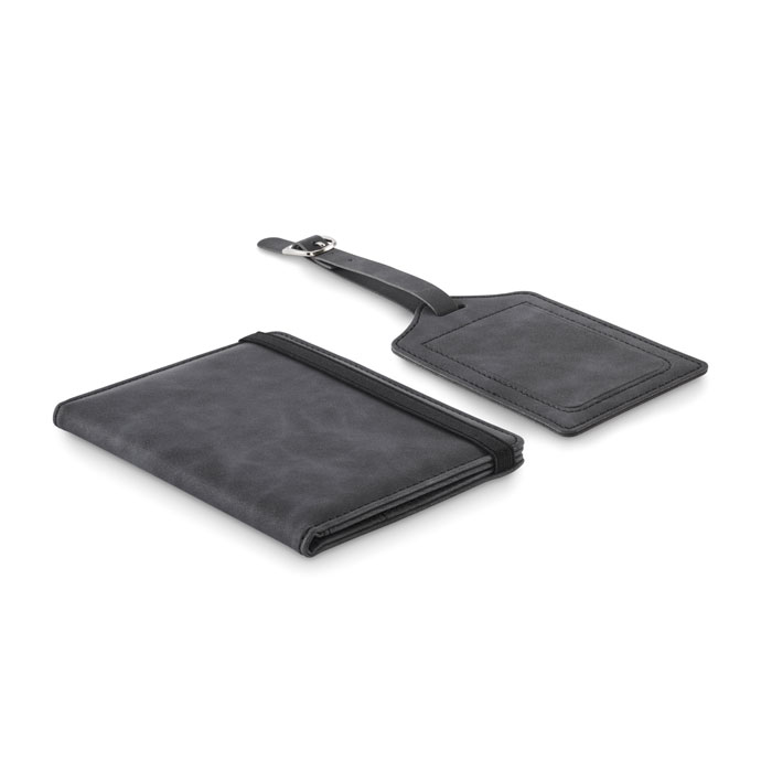JETTAG – Passport holder and luggage tag set