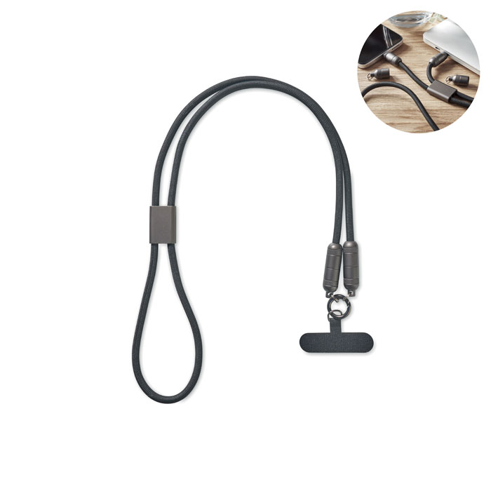 SHAKA – Charging cable with phone lanyard