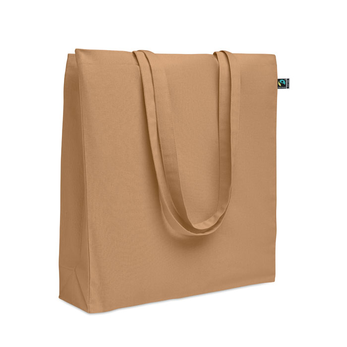 OSOLE++ COLOUR – Fairtrade cotton bag with gusset