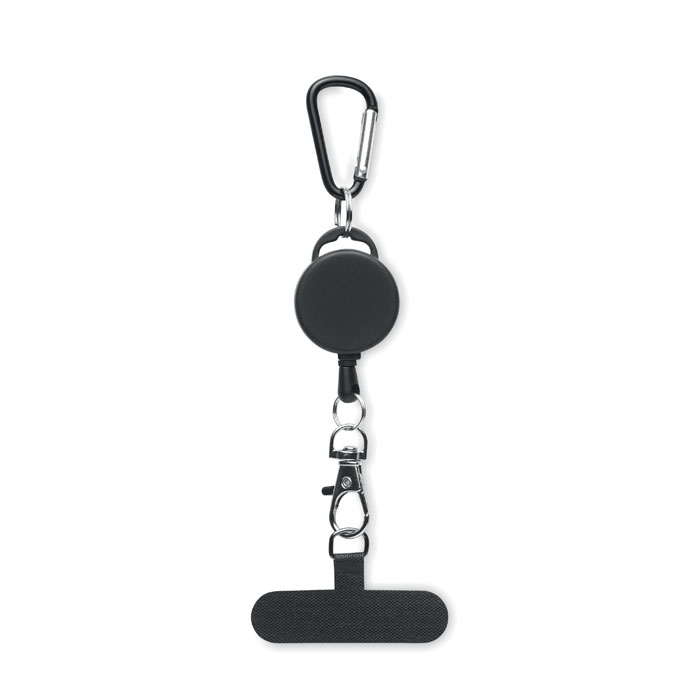 RETRO – Retractable ABS mobile phone or ID badge holder