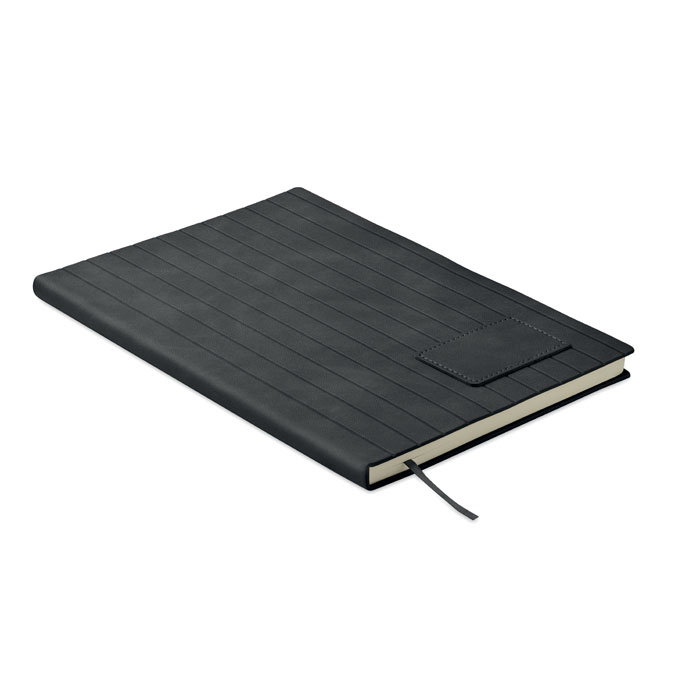 TINTRAY – A5 notebook with ribbed smokey PU cover