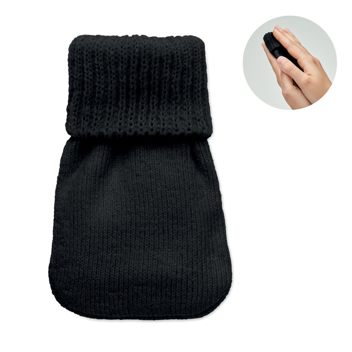 WARMMUFF – Reusable knitted hand warmer pouch