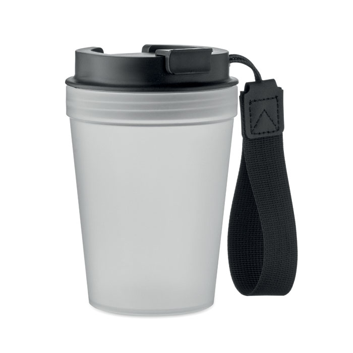 ISFORDEN TUMBLER – Bicchiere monostrato da 300 ml con tracolla