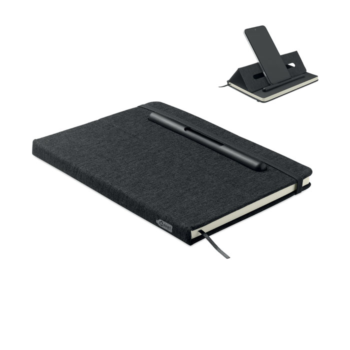 RINBOOK – Notebook A5 con penna e supporto telefono