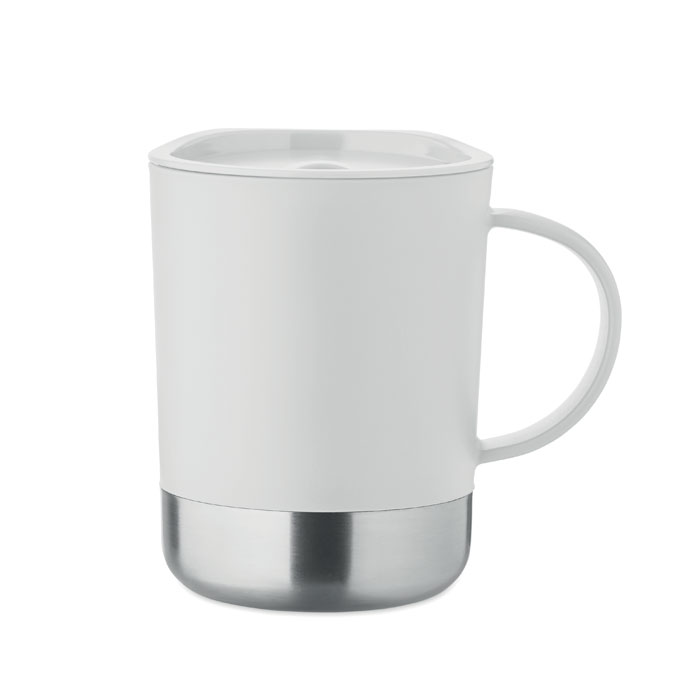 BEAKER – Tazza monostrato con base in acciaio inox