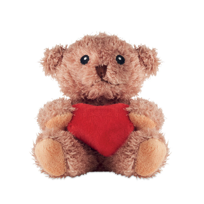 CUDDLE – Orsetto di peluche con cuore ricamato