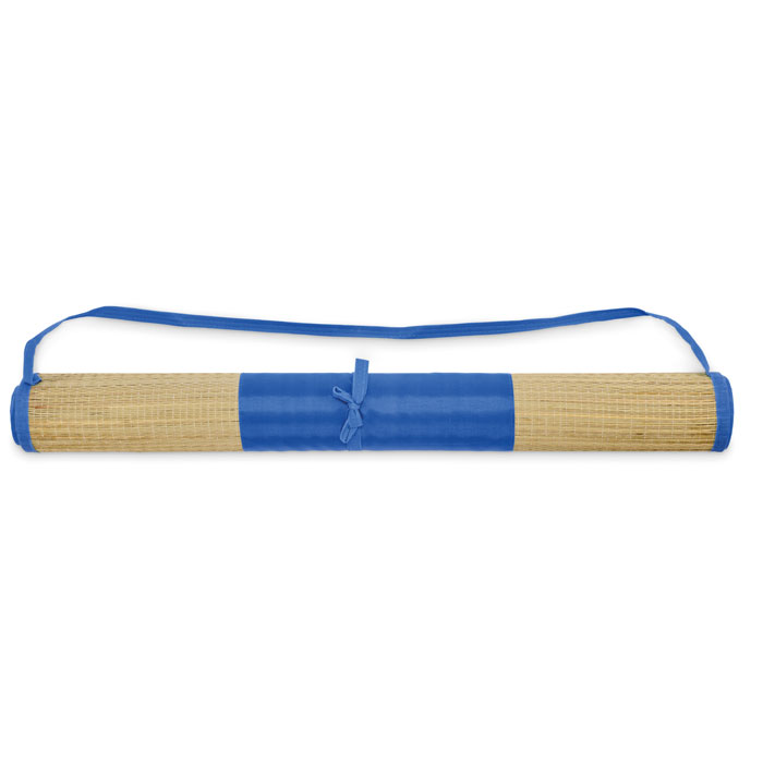 RAFIA – Roll-up beach mat in natural straw
