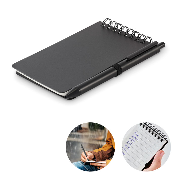 KIT – Blocco note idrorepellente con penna