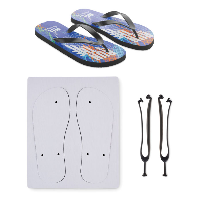 DO MEL – Beach flip-flops with PVC straps