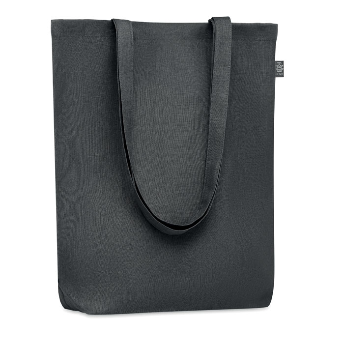NAIMA TOTE – Shopper in canapa al 100% con manici lunghi