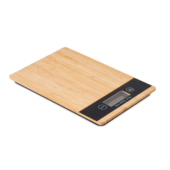 PRECISE – Bilancia da cucina digitale in bambù