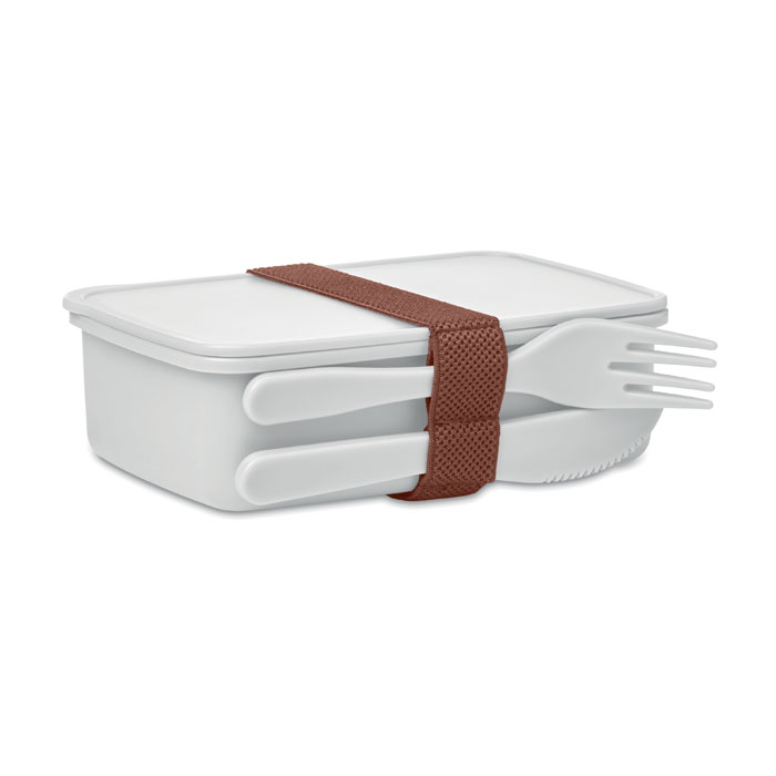 SUNDAY – Portapranzo in PP con posate incluse