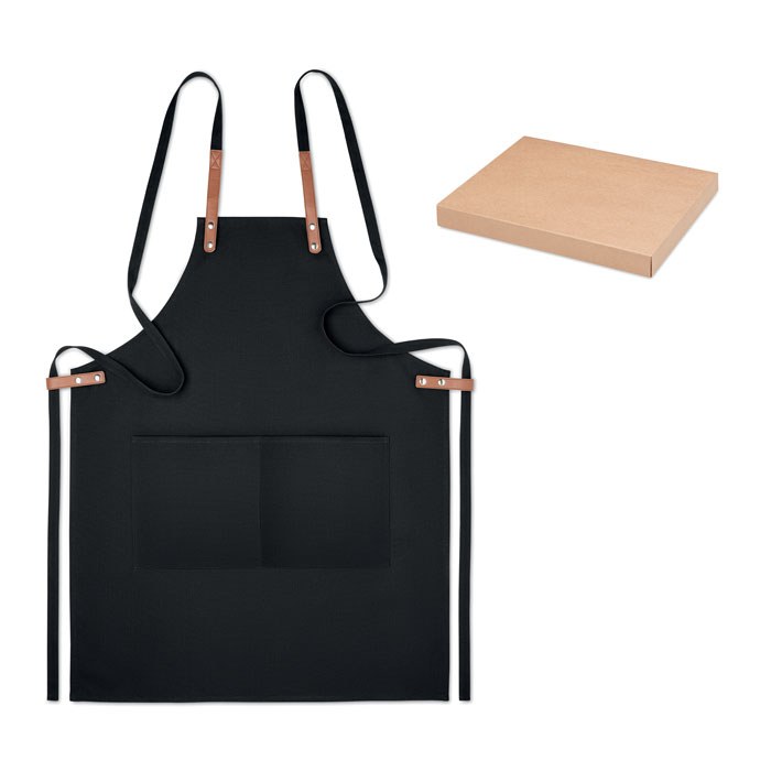 NAGPUR COLOUR – Organic cotton apron presented in a box