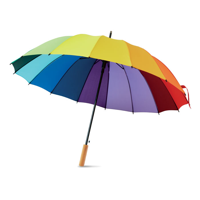 BOWBRELLA – Auto-open umbrella with rainbow panels