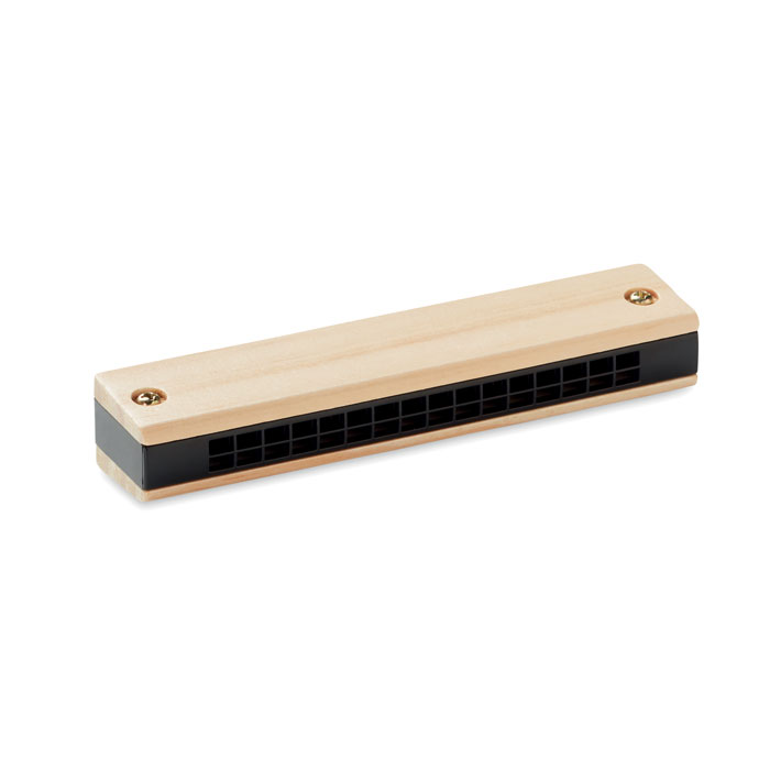 HARMA – Armonica in ABS con finiture in legno
