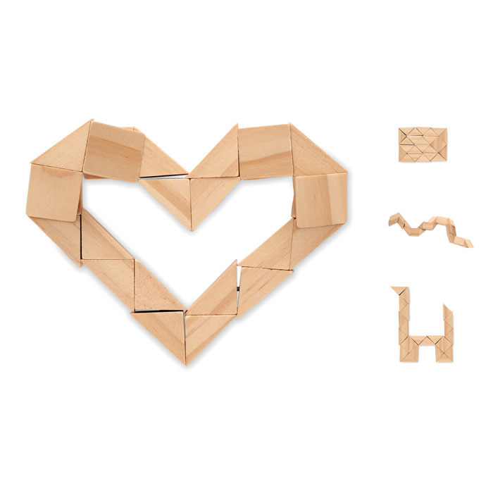 STUKIE – Puzzle in legno di pino da 24 pezzi
