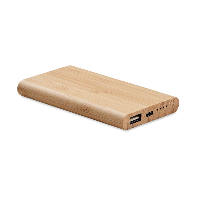 ARENAPOWER C – Bamboo powerbank, 4000 mAh