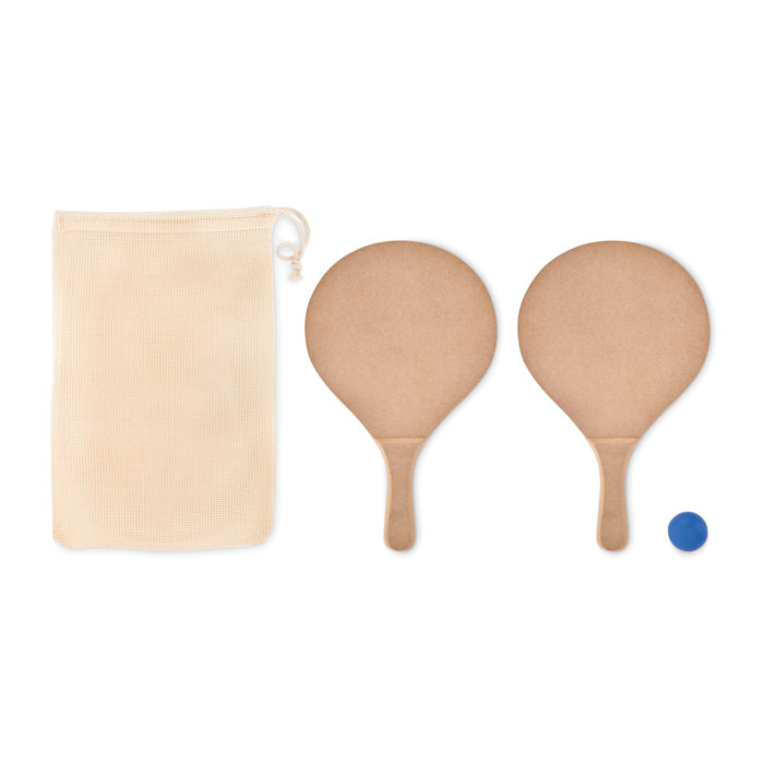 RAQUET – Set da beach tennis con 2 racchette in MDF