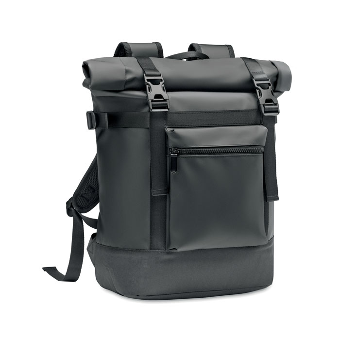 JAYA BAG – Zaino rolltop in telone con spallacci imbottiti
