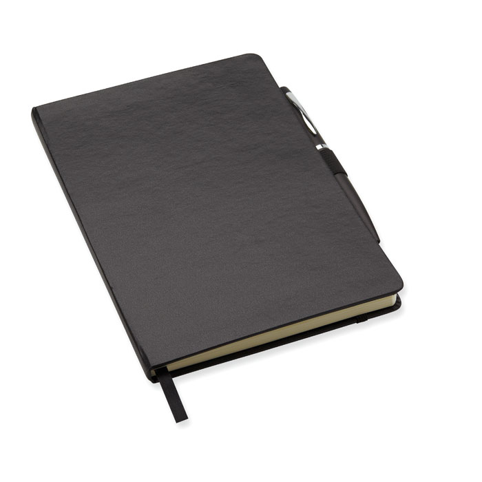 NOTAPLUS – Quaderno A5 in PU con penna abbinata