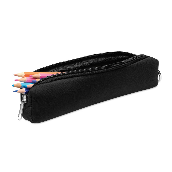 IRIS – Astuccio portamatite in spugna con moschettone