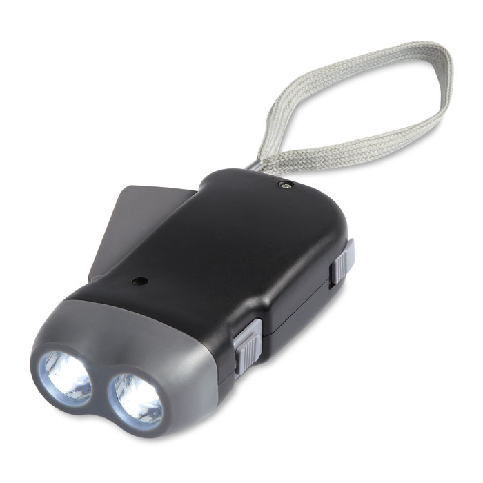 ROBIN – Torcia dinamo con 2 LED