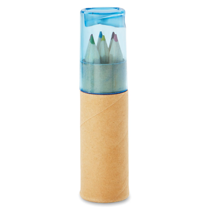 PETIT LAMBUT – Set 6 matite colorate con temperino