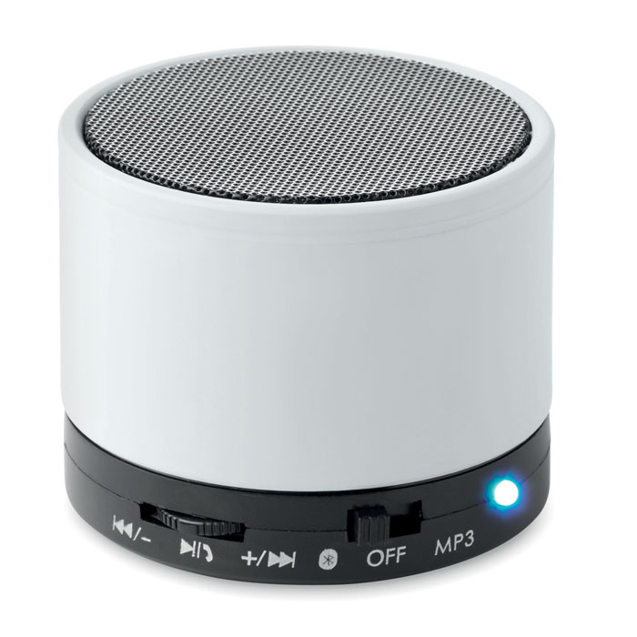 ROUND BASS – Speaker wireless con LED e microfono