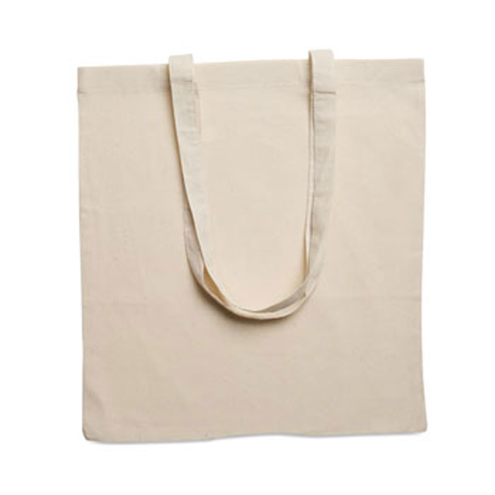 COTTONEL + – Shopper in cotone con manici lunghi