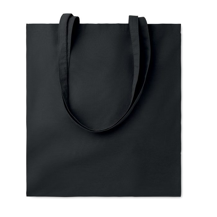 COTTONEL COLOUR + – Shopper in cotone colorata con manici lunghi