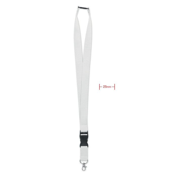 WIDE LANY – Neck lanyard with detachable buckle