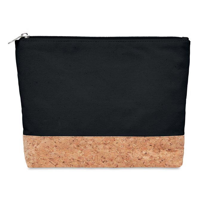 PORTO BAG – Cotton cosmetic bag with cork detail