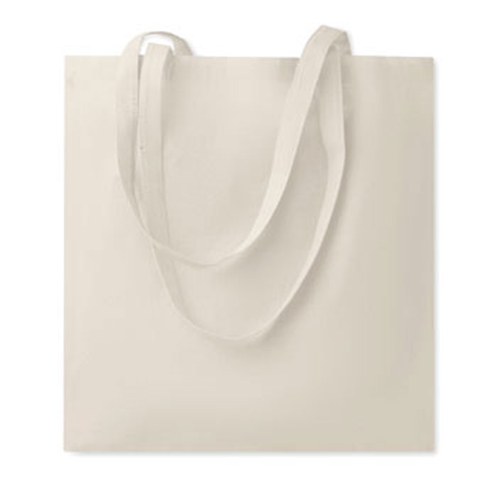 COTTONEL ++ – Shopper in cotone con manici lunghi