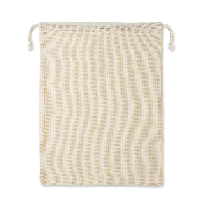 VEGGIE – Rete in cotone riutilizzabile con coulisse