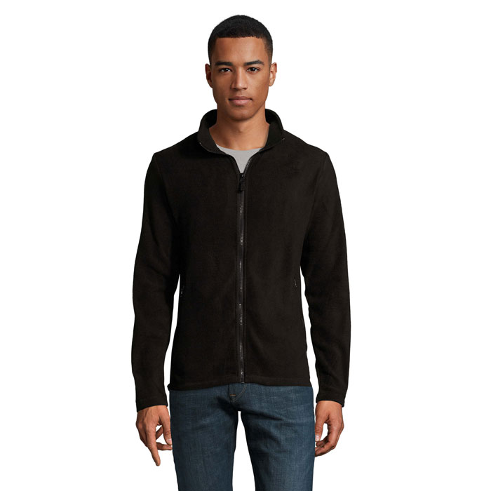 NORMAN MEN – Giacca in pile uomo con collo alto e zip