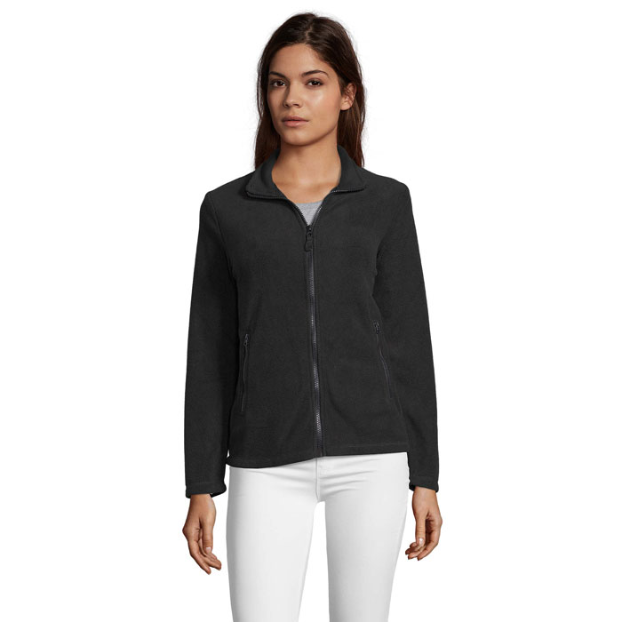 NORMAN WOMEN – Giacca in pile donna con collo alto e zip