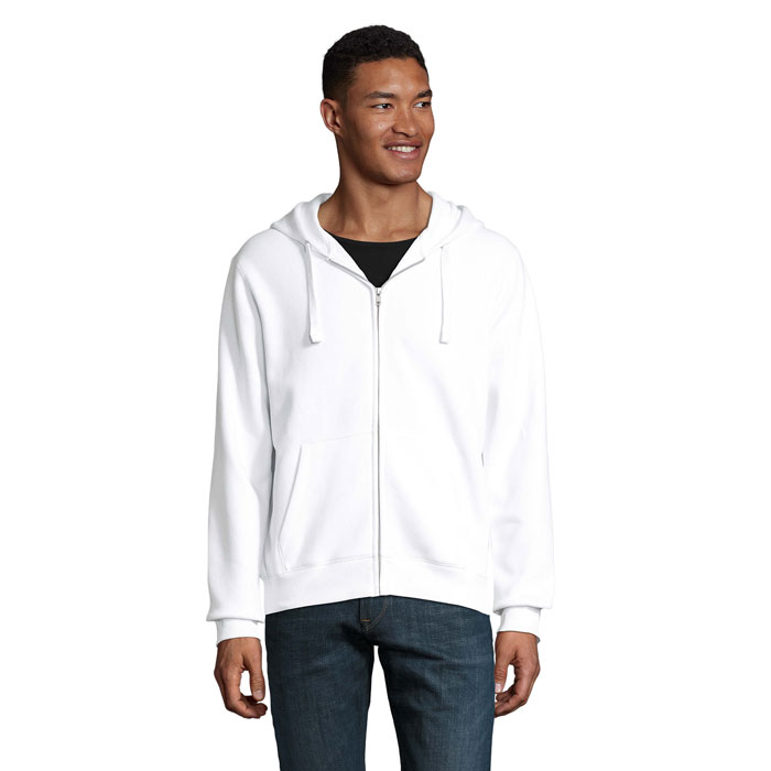 SPIKE MEN – Felpa con cappuccio e zip YKK certificata