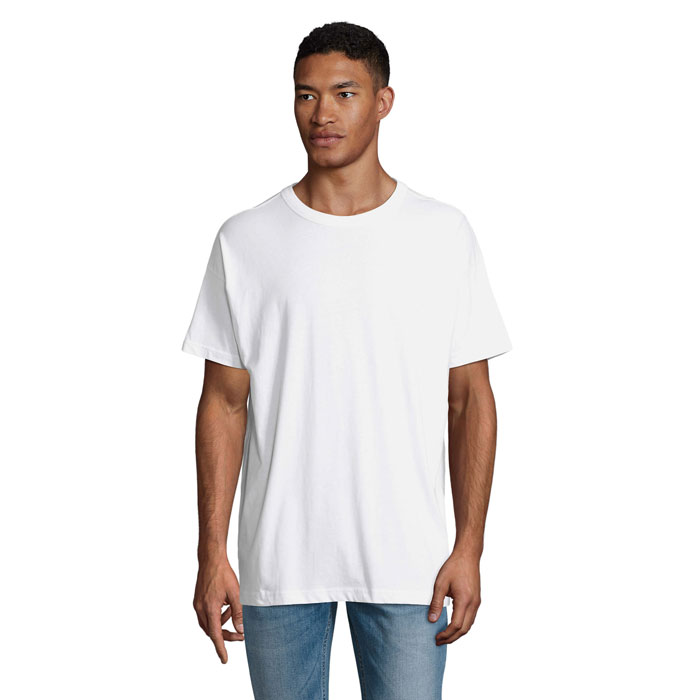 BOXY MEN – T-shirt oversize uomo in cotone biologico