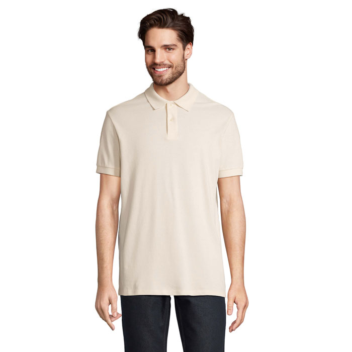 PACIFIC – Polo unisex comfort fit in cotone pettinato