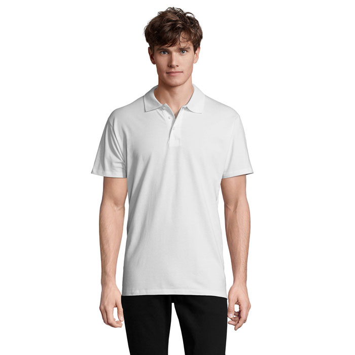 SPRING II – Polo uomo 210 g certificata OEKO-TEX