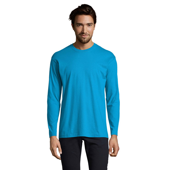 MONARCH – T-shirt uomo maniche lunghe girocollo
