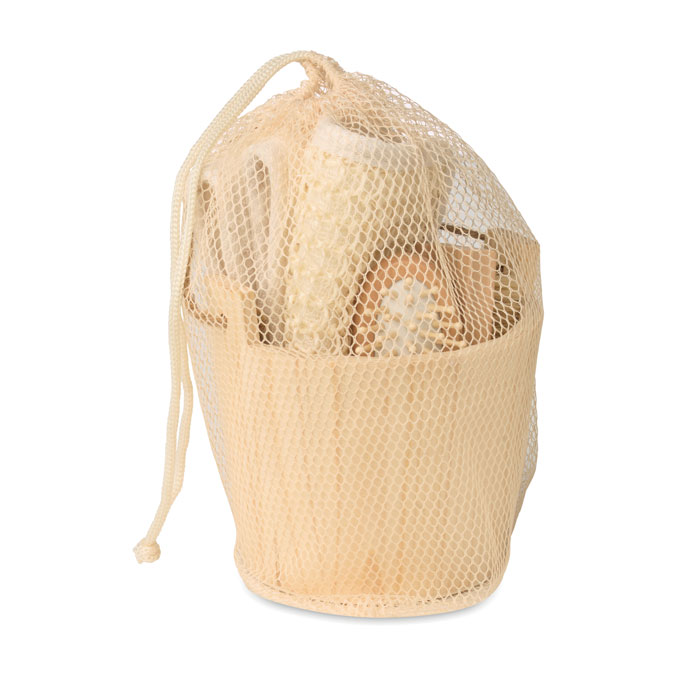 SELFCARE – Set da bagno in legno naturale